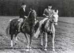 1954 Elisabeth (Muschi) Lennartz auf Alsterliebe, Vater Dr. H.J.Lennartz